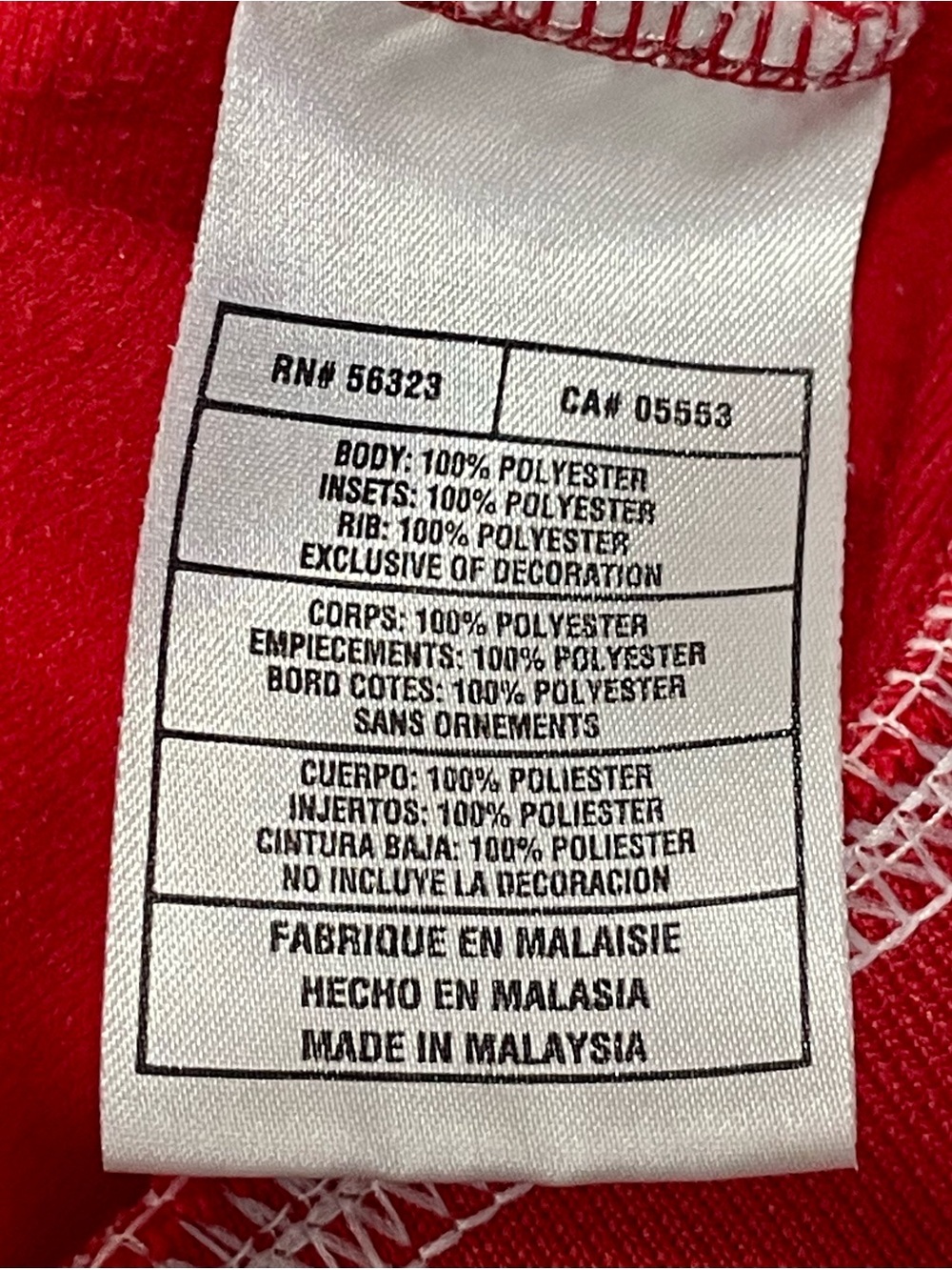 VTG Nike Tracksuit Mens 3XL Red White Sweatsuit Argyle Trim Y2K 90s Track Set - Picture 8 of 14